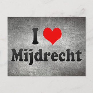 I Love Mijdrecht, Netherlands Postcard