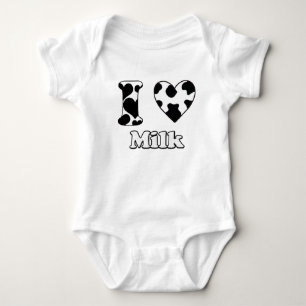 I love milk baby bodysuit