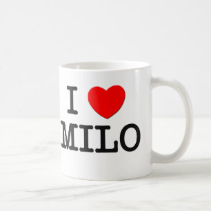 I Love Milo Coffee Mug