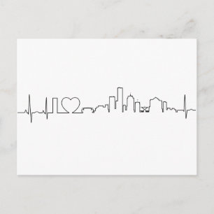 I love Milwaukee in an extraordinary ecg style Postcard