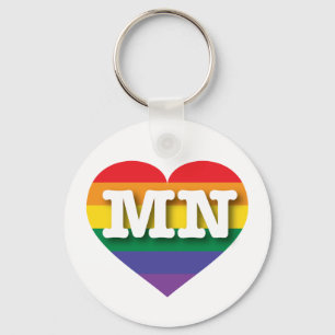 I love Minnesota Gay Pride Key Ring