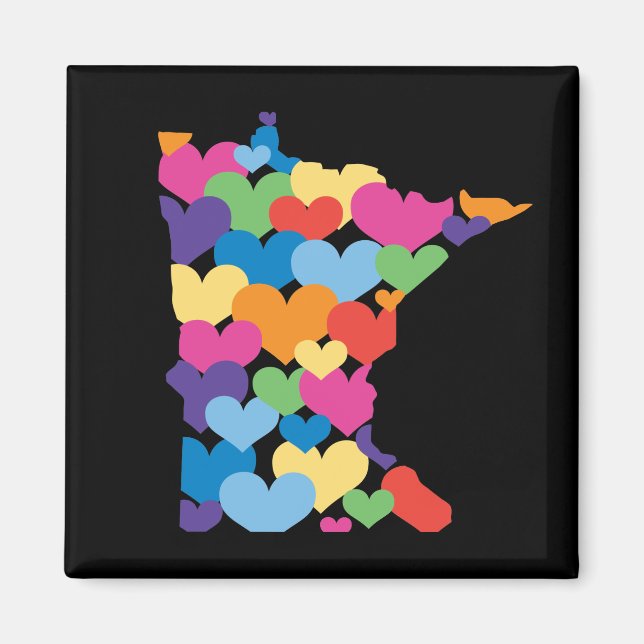 I love Minnesota Magnet (Front)