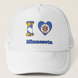 I love Minnesota Trucker Hat