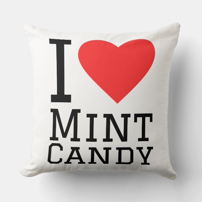 I love mint candy  cushion (Front)