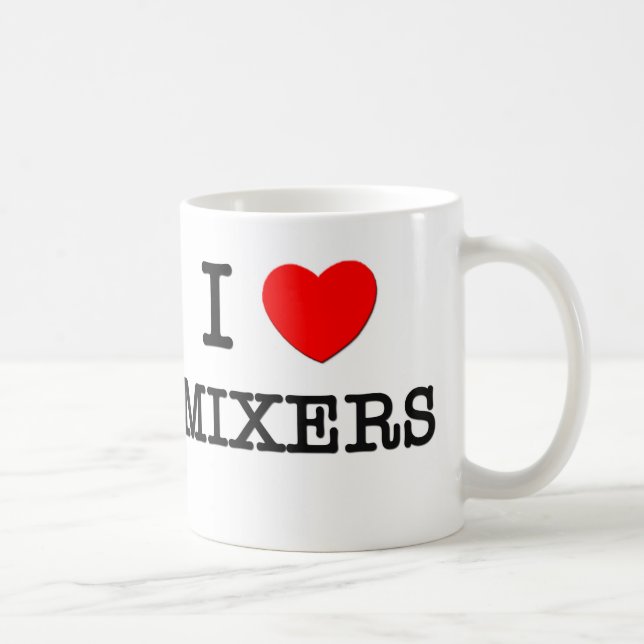 I Love Mixers Coffee Mug (Right)
