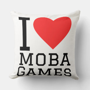 I love moba games cushion