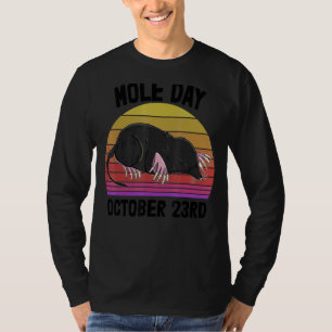 I Love Moles Day October 23 Men Cute Little Mole T-Shirt