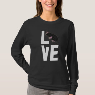 I Love Moles Day Women Cute Little Mole Love 1 T-Shirt