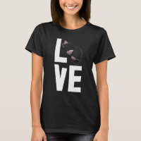 I Love Moles Day Women Cute Little Mole Love 1