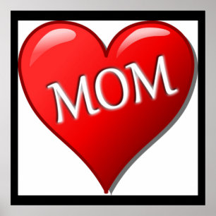 I LOVE MOM POSTER