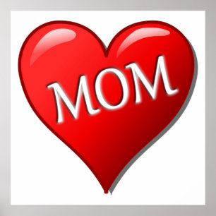 I LOVE MOM POSTER