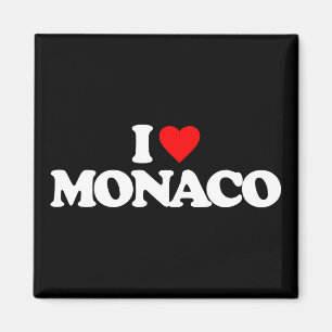 I LOVE MONACO MAGNET