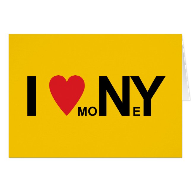 I Love Money (Front Horizontal)