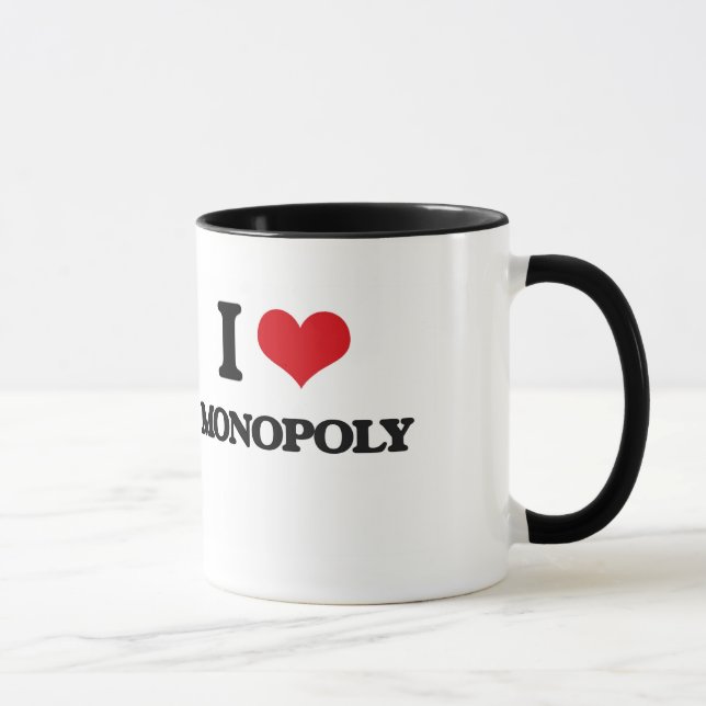 I Love Monopoly Mug (Right)