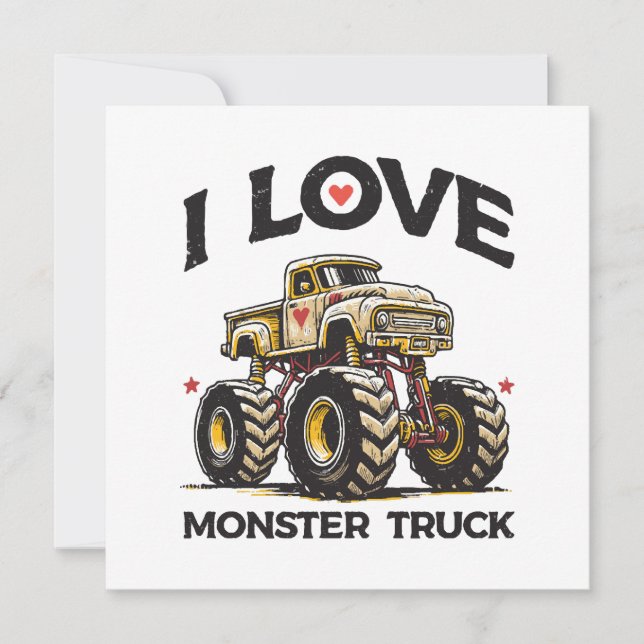 I Love Monster Truck (Front)