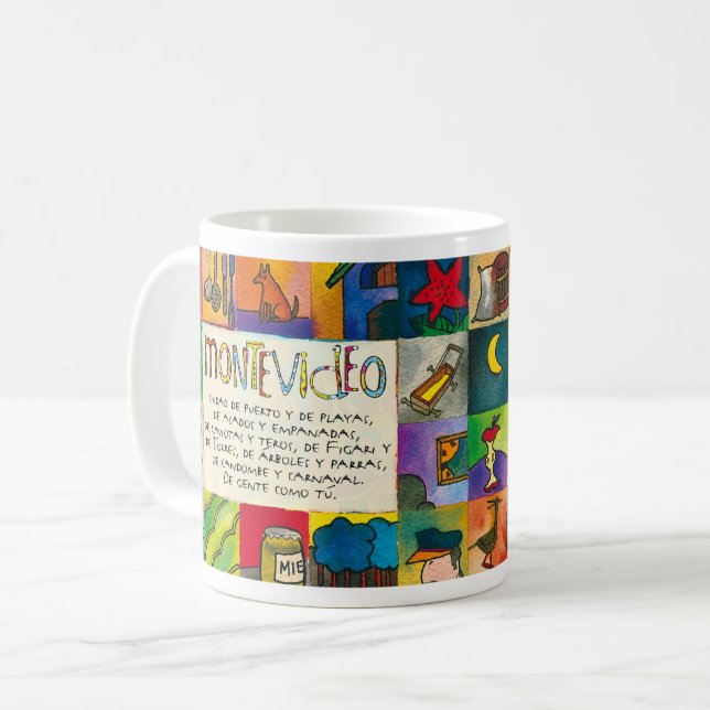 I love Montevideo #2 Coffee Mug (Front Left)