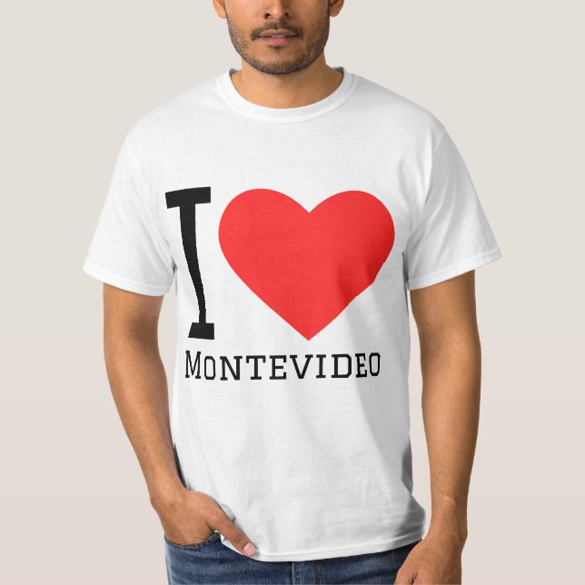 I love Montevideo  T-Shirt (Front)