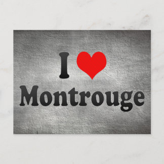 I Love Montrouge, France Postcard