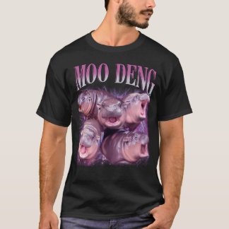 I Love Moo Deng Bootleg I love you Bouncy Pig T-Shirt
