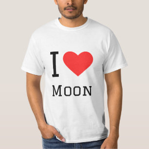 I love moon T-Shirt