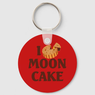 I Love Mooncake Key Ring