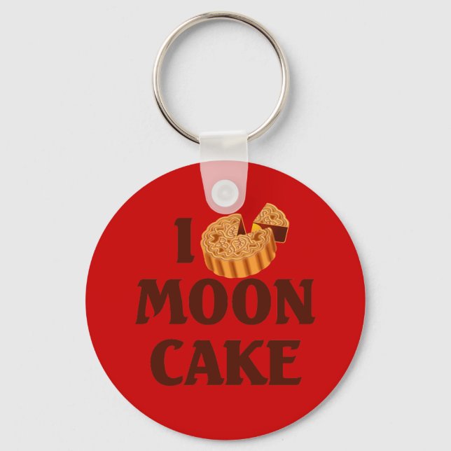I Love Mooncake Key Ring (Front)