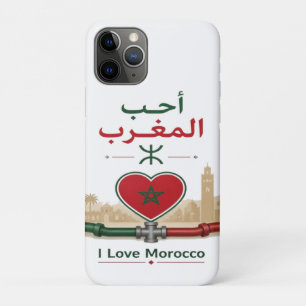 I Love Morocco iPhone 11 Pro Case