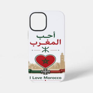 I Love Morocco iPhone 12 Mini Case