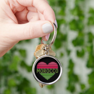I Love Morocco, Moroccan Heart Key Ring