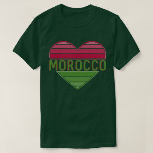 I Love Morocco, Moroccan Heart T-Shirt