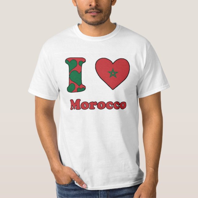 I love Morocco T-Shirt (Front)