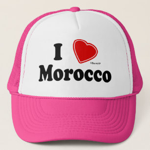 I Love Morocco Trucker Hat