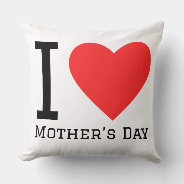 I love Mother’s Day Cushion (Front)