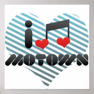 I Love Motown Poster