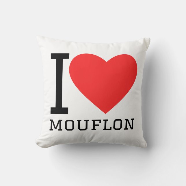 I love mouflon cushion (Front)