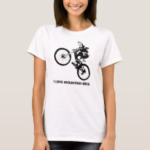 I love mountain biking