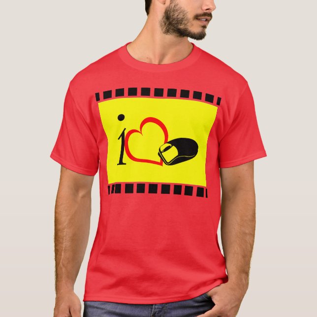 I love mouse T-Shirt (Front)