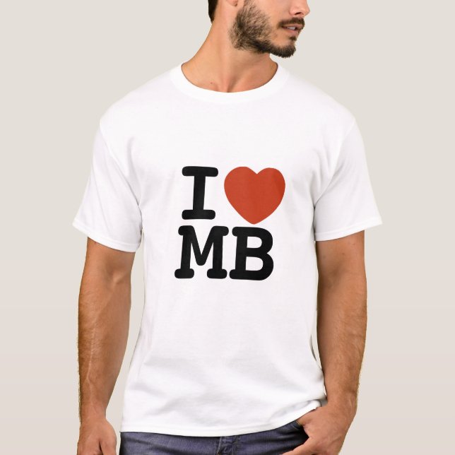 I Love Movie Buzz T-Shirt (Front)