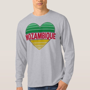 I Love Mozambique, Mozambican Heart T-Shirt