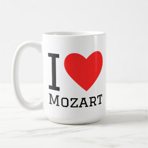 I love Mozart  Coffee Mug