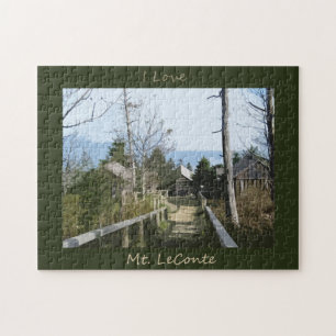 I love Mt LeConte Photo Art Jigsaw Puzzle