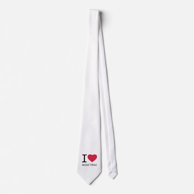 I LOVE MUAY THAI TIE (Front)