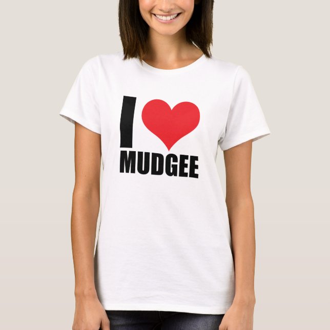 I love Mudgee T-Shirt (Front)