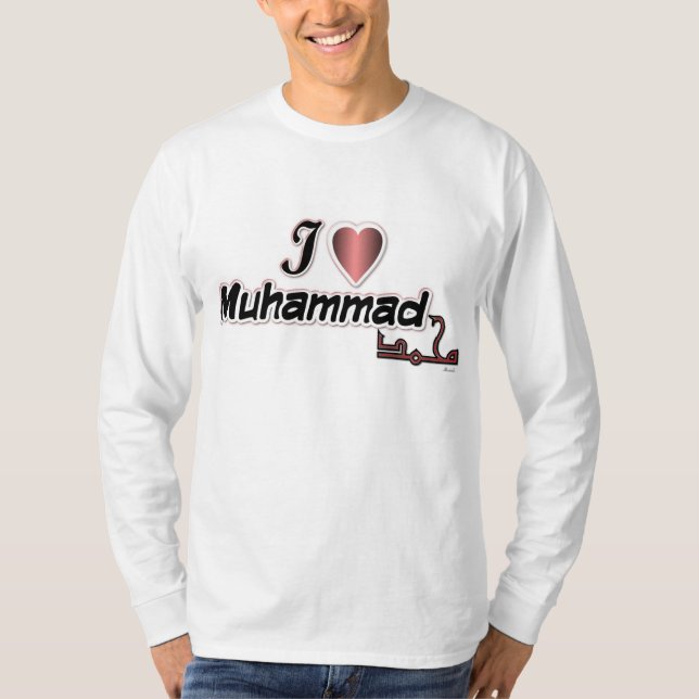 I love Muhammad Tee (Front)