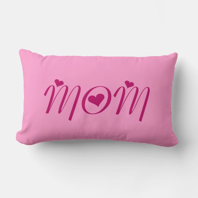 I Love Mum American MoJo Pillow (Front)