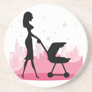 i love mum coaster