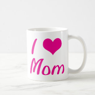 I Love Mum Coffee Mug