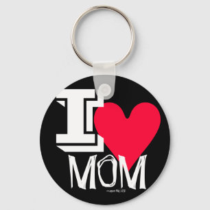 I Love Mum Hot and Fashionable Keychain