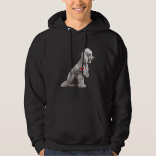 I Love Mum  Poodle Dog Owner Pet Trainer Animal Pu Hoodie