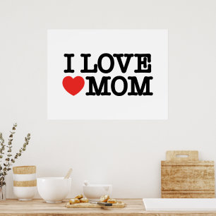 I love mum poster